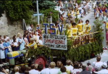 tsv-leinzell vereinschronik-1951-1975 jubiläum umzug